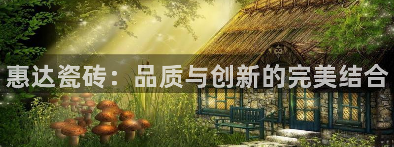和记卡官网：惠达瓷砖：品质与创新的完美结合